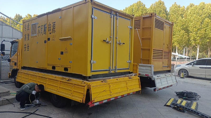 天峻柴油发电机组和UPS电源配合使用时的注意事项